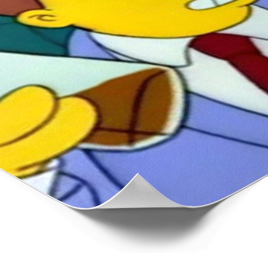 Lionel Hutz Poster (Hoek)