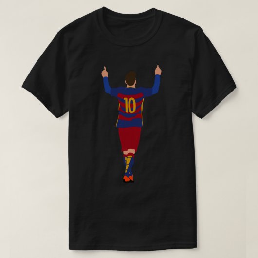 Lionel Messi Barcelona T-shirt (Design voorkant)