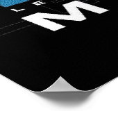 Lionel Messi, Messi Fan, Messi Art, Messi Jersey, Poster (Hoek)