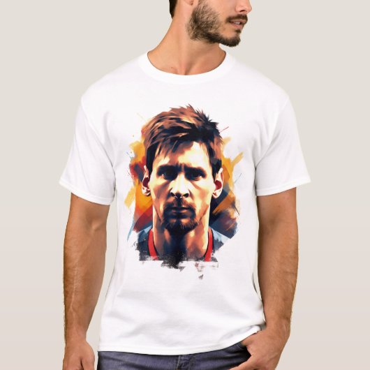 Lionel Messi T.shirten T-shirt (Voorkant)