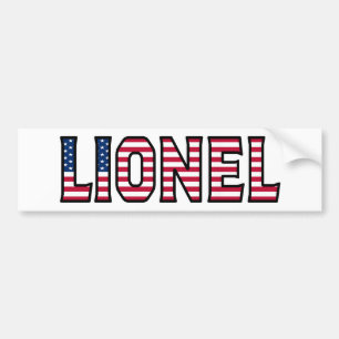Lionel Name Vorname USA Aufkleber Sticker Auto