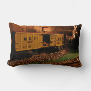 Lionel Train Scene - Open Boxcar - Kussen