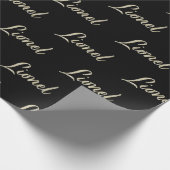 Lionel Vorname Name edles Geschenkpapier Papier (Hoek)