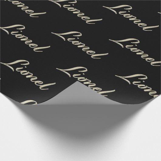Lionel Vorname Name edles Geschenkpapier Papier (Hoek)