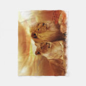 Lionen 1A Fleece Deken (Voorkant)