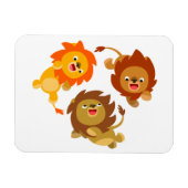 Lionen Flexibel magneet zonder wirwar van Cartoons (Horizontaal)
