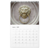 Lionen in architectuurkalender 2023 kalender (Mar 2027)