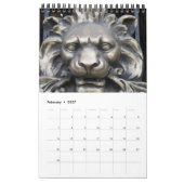 Lionen in architectuurkalender 2023 kalender (Feb 2027)
