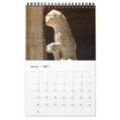 Lionen in architectuurkalender 2023 kalender (Jan 2027)