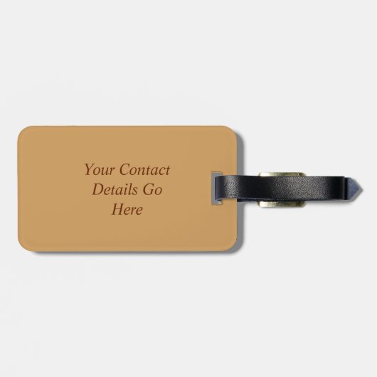 Lionen ontspannen in Afrika Bagagelabel (Achterkant horizontaal)