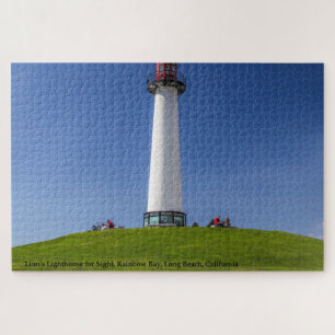 Lionenvuurtoren voor Sight Long Beach Californië Legpuzzel