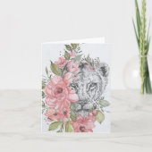 Lioness Blank Note Kaart (Voorkant)