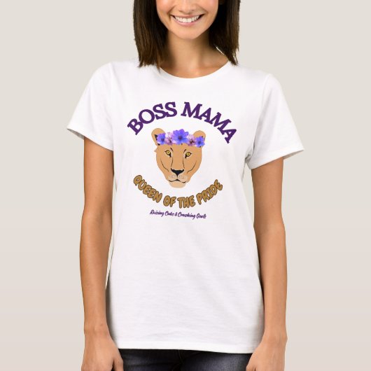 Lioness Boss MaMa T-shirt (Voorkant)