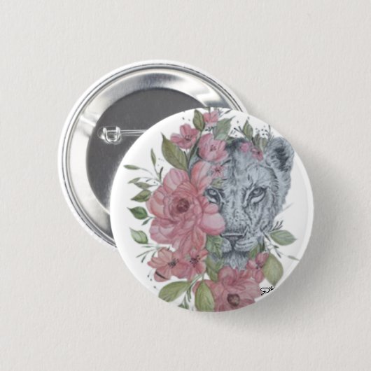Lioness Button (Voorkant /achterkant)