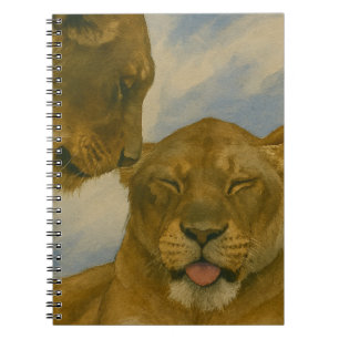 Lioness Companship in het Gouden Licht Notitieboek