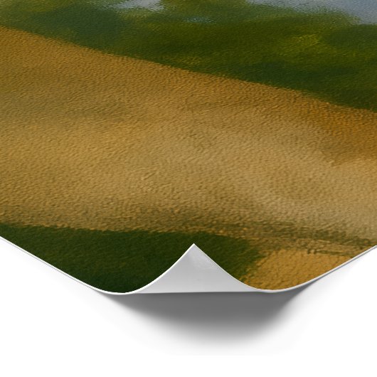 Lioness Companship in het Gouden Licht Poster (Hoek)