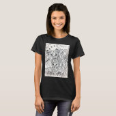 Lioness en Cub Love T-shirt (Voorkant volledig)