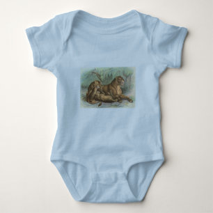 Lioness en Cubs, Felis leo Romper