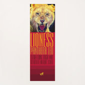 Lioness [Extra Long Yoga Mat] Yogamat (Voorkant)