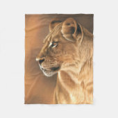 Lioness Fleece Blanket (Voorkant)