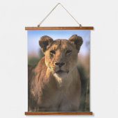 Lioness Lovers Hangend Wandkleed (Voorkant)