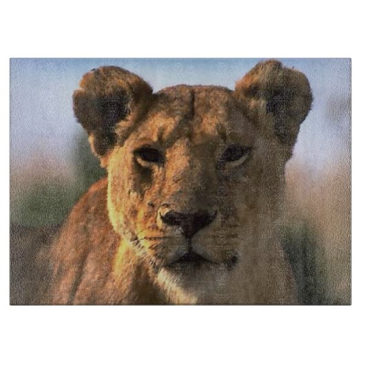 Lioness Lovers Snijplank (Voorkant)