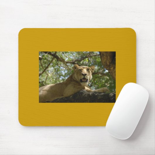 Lioness Mousepad Muismat (Met muis)