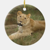 Lioness Ornament (Achterkant)