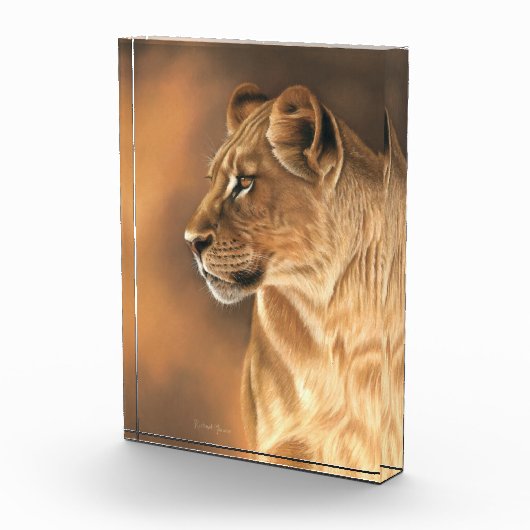 Lioness Photo Block Fotoblokken (Rechts)