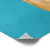 Lioness Portrait Painting Wild Life Lovers Gift Poster (Hoek)