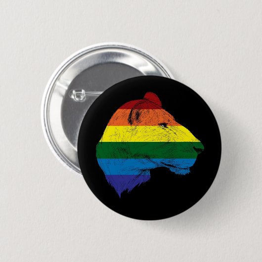Lioness Pride Ronde Button 5,7 Cm (Voorkant /achterkant)