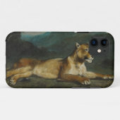 Lioness reclining, c.1855 (olie op paneel) Case-Mate iPhone case (Achterkant (horizontaal))