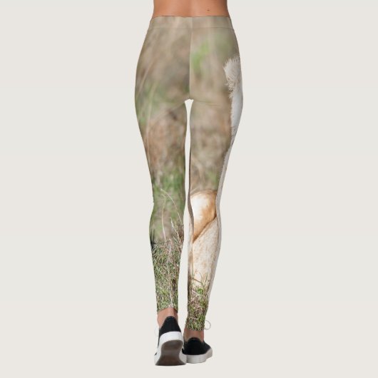Lioness Roaring Leggings (Achterkant)