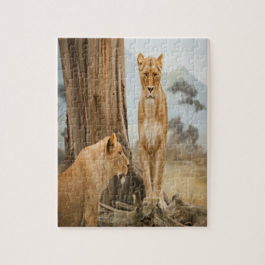 Lioness Rules Legpuzzel (Verticaal)