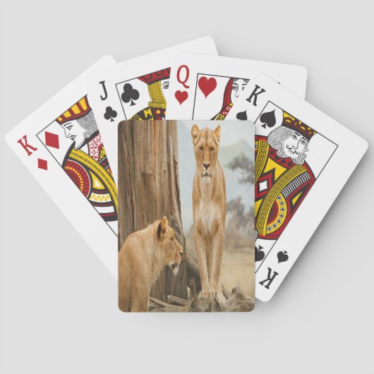 Lioness Rules Pokerkaarten (Achterkant)