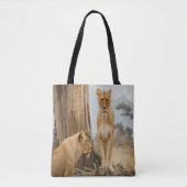 Lioness Rules Tote Bag (Voorkant)