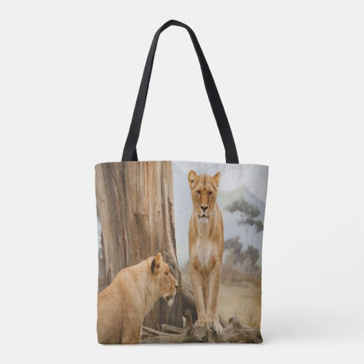 Lioness Rules Tote Bag (Achterkant)
