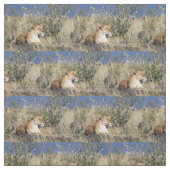 Lioness ruststing stof (Swatch)