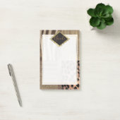 Lioness Safari Chic Oerwoud Glam Modern Trendy Post-it® Notes (Kantoor)