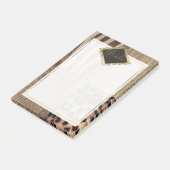 Lioness Safari Chic Oerwoud Glam Modern Trendy Post-it® Notes (Schuin)