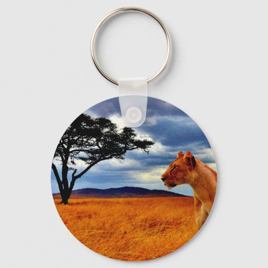 Lioness Storm Sleutelhanger (Voorkant)