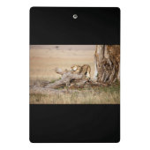 Lioness stretting mini klembord (Achterkant)