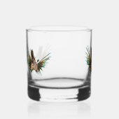 Lionfish - Abstract Ontwerp - Knippen uit een foto Whisky Glas (Voorkant)