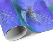 Lionfish Aquarium fish Paars Pterois Zebravis Cadeaupapier (Rol Hoek)