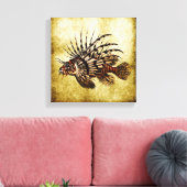  Lionfish Art Print No.2A (Insitu (Woonkamer))