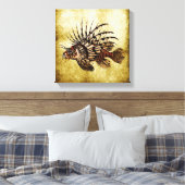  Lionfish Art Print No.2A (Insitu (Slaapkamer))