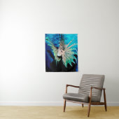 Lionfish Beauty Wandkleed (In situ)