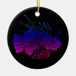 Lionfish Colorful Lion Fish Lover Zee Rock Diver Keramisch Ornament