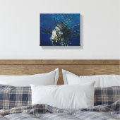 Lionfish in de oceaan Canvas (Insitu (Slaapkamer))