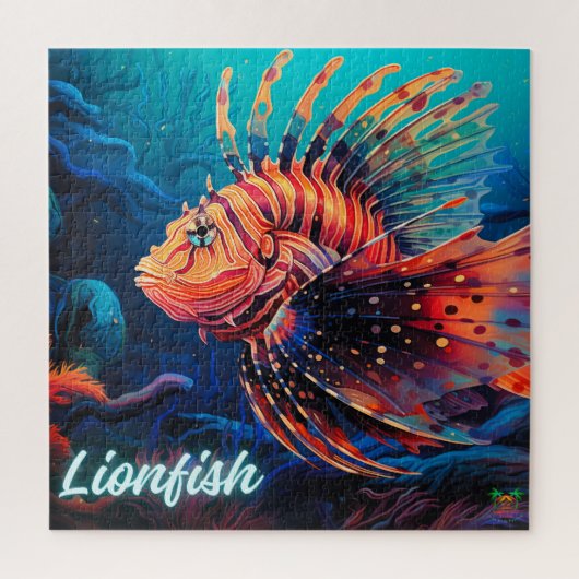 🐙 Lionfish Majesty🦁 Legpuzzel (Verticaal)